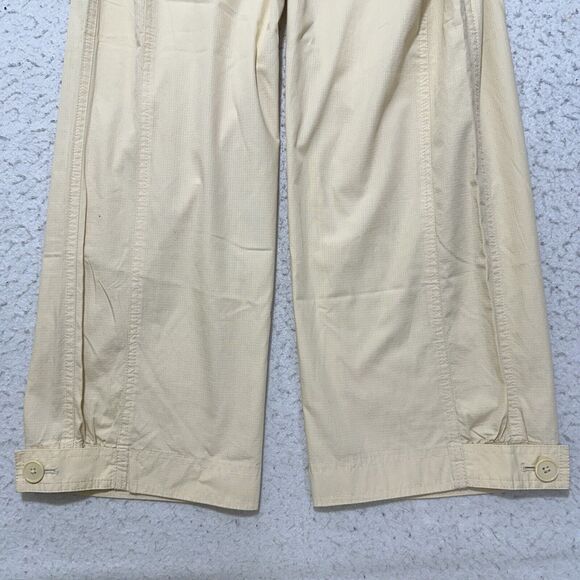 Ann Taylor LOFT Women's 6 (30x25) Capri Flat Front Pants Lightweight Cream - Picture 3 of 12